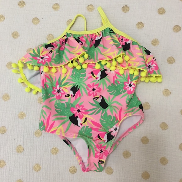 Nicole Miller Other - NWOT {Nicole Miller} Swimsuit 🌺 Toddler LAST ONE